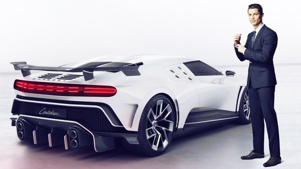 Bugatti Centodieci Pesanan Ronaldo Harganya Rp135 Miliar, Hanya 10 Unit di Dunia